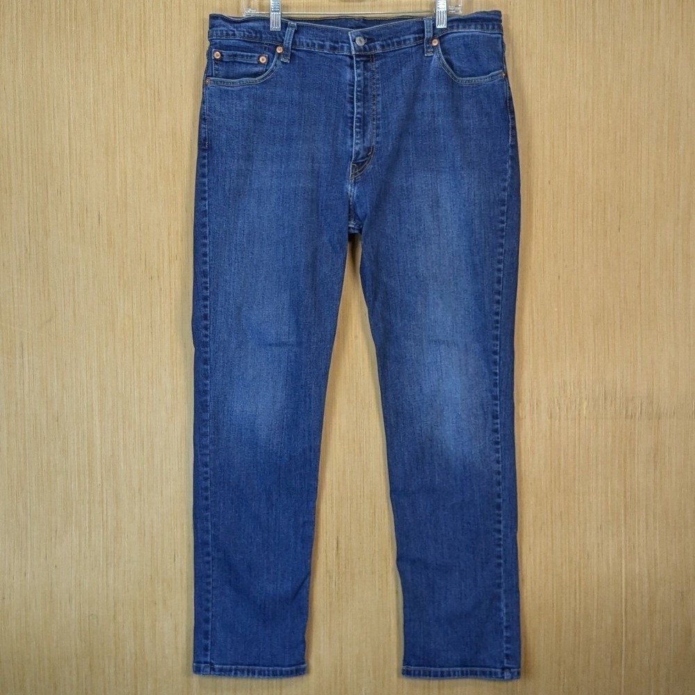 Levis 511 Slim Fit Blue Denim Jeans Mens 40x32 Medium Wash
